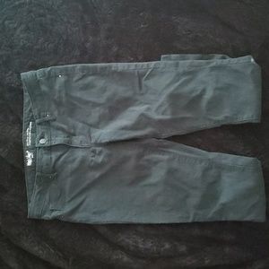 Women's 10s black mid rise jeggings